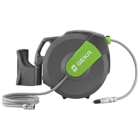 GEKA Plus Wand-Schlauchbox (Automatisch, Schlauchhalterung K25, Schlauchaufroller) 42.8721.9
