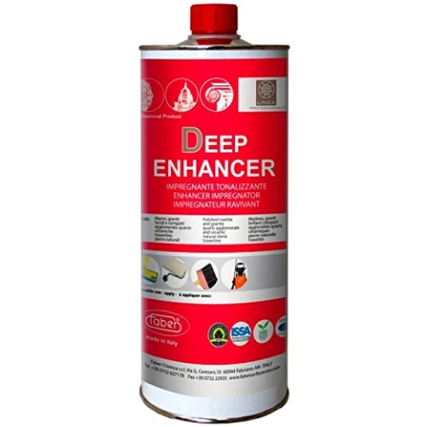 FABER Professionell: Farbverstärkende Imprägnierung für polierten Stein "Deep Enhancer" 1 Liter