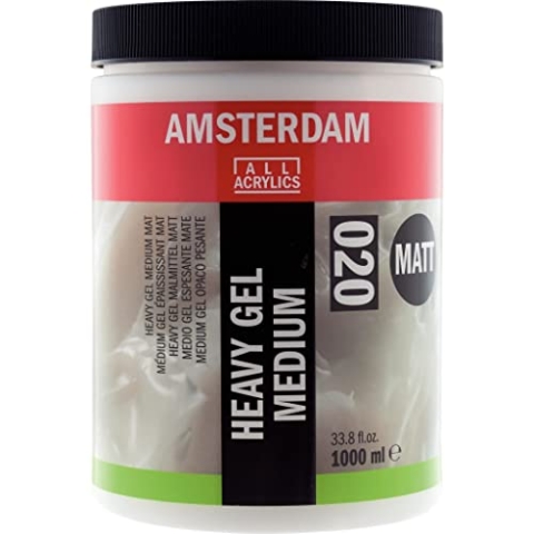 Amsterdam Heavy Gel medium matt 020 Jar 1000 ml (24193020)