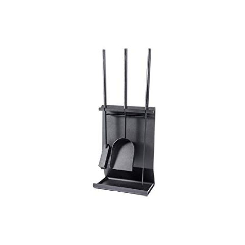 TermaTech Kaminbesteck Katana Stahl schwarz beschichtet 3-teilig 90-184