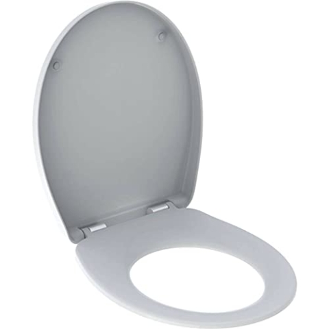 Geberit Bastia Toilettensitz mit Deckel 35,5x43,5x4 cm Weiß