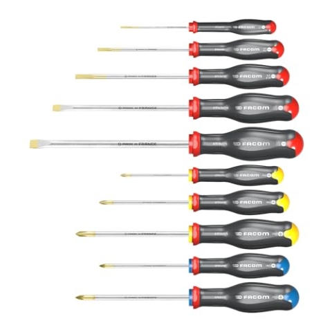 FACOM PROTWIST 10-tlg. Schraubendrehersatz, ATW.J10PB
