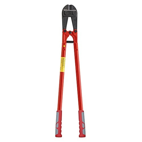 VBW Bolzenschneider UNIBOLT (für harte Materialien bis 48 HRC, präzise und einfach; 460 mm, 2,05 kg) 430005, Rot / Schwarz