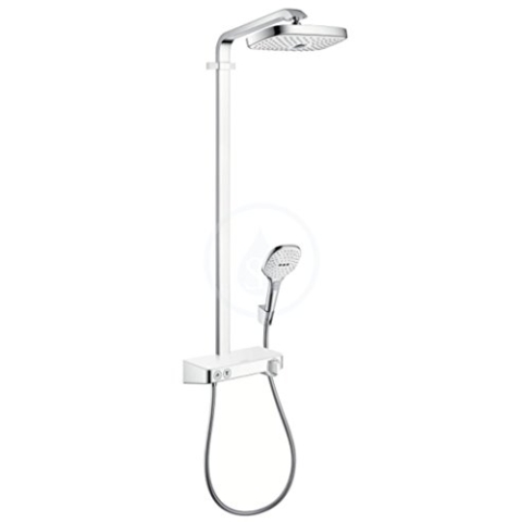 hansgrohe Croma 100 Duschkopf, inkl. Duschkopfhalterung, Chrom