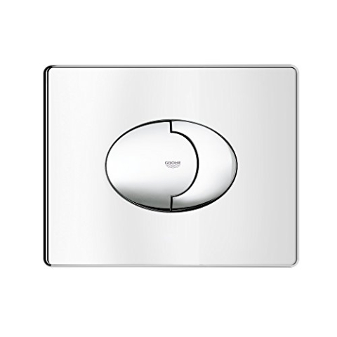 Grohe Skate Air WC und Start-Stopp-Funktion für pneumatische Betätigung, waagerecht, chrom 38506000 2-Mengen-Betätigung
