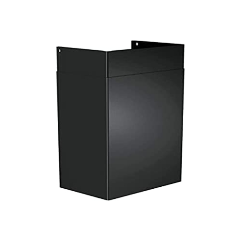 Franke 112.0285.288 Kaminabdeckung, Stahl, Schwarz