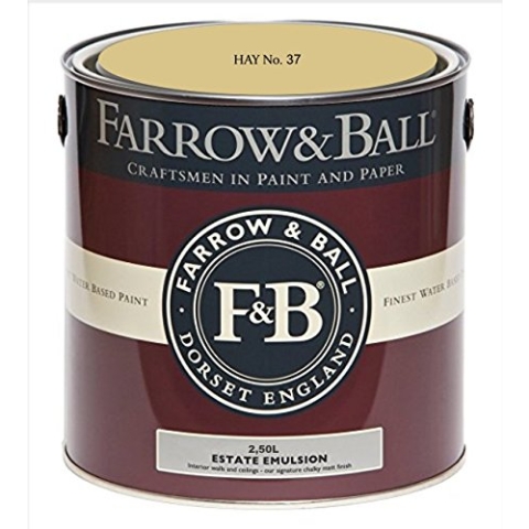Farrow & Ball Estate Emulsion Farbe 2.5 Liter Hay 37 Matt