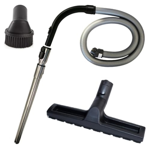 Maxorado Bodendüse + Rohr + Handgriff + Staubsaugerschlauch + Saugpinsel kompatibel mit Miele C2 Complete C3 S8 S8340 S8430 S8360 SERIES 10563760 7863552 7863554 7863555 Staubsaugerdüse Düse Griff