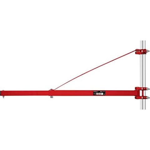 TOOLCRAFT TO-4985424 Schwenkarm für Seilhebezüge Tragfähigkeit (mit Umlenkrolle) 600 kg Tragfähigkeit (ohne Umlenkrolle