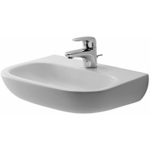 Duravit Handwaschbecken D-Code Med 450 mm ohne Überlauf, weiß, 0707450000