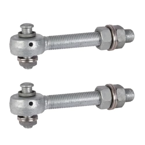 ATTAS Locinox 1043ROLL Gelagerte Feuerverzinkte Augenschraube für 3D und 4D Bänder (M16) - 1 Paar