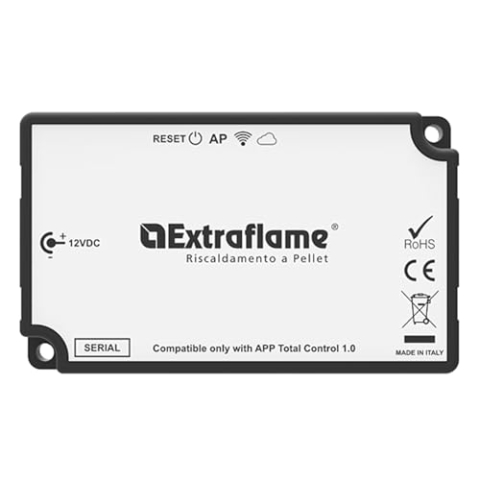 Nordica extraflame weißes wifi-modul für holzofen 9278442