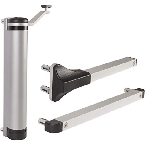 LOCINOX ZILV Türschließer Lion, für Türen bis zu 75 kg, Aluminium silberfärbig, Silber
