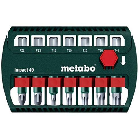 Metabo Bit-Box Impact 7-teilig, 49 mm, 628850000