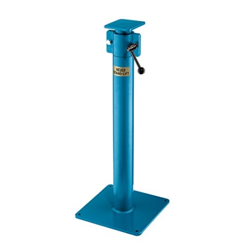 Heuer Höhenverstellgerät, Stand Lift für Schraubstock 120 mm (müheloses Einstellen des Schraubstocks; perfekte Ergänzung; stufenlos 200 mm Höhenverstellbar) 117120