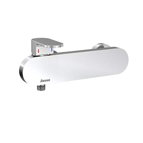 RAVAK Badewannenarmatur Chrom – Hochwertige Mischbatterie für Badezimmer | Modernes Design für Badewanne | Duscharmaturen & Wannenbatterie CR 032.00/150