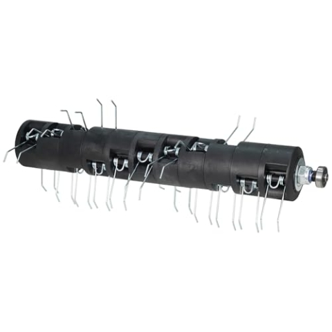 Makita 1913J7-6 Lüfterwalze für Akk-Vertikutierer UV001G, Haken aus Stahl, Arbeitsbreite 38 cm
