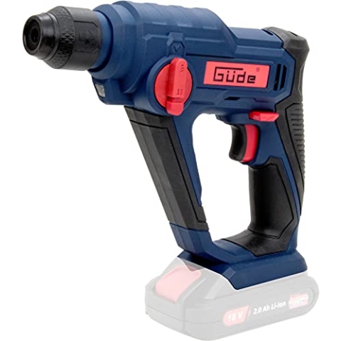 Güde 58507 Akku Bohrhammer BH 18-0 (18 V, Lastschlagzahl 0-5000 1/min, 1,2 J)