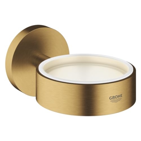 Grohe Essentials Brushed Cool Sunrise Becherhalter/Spender