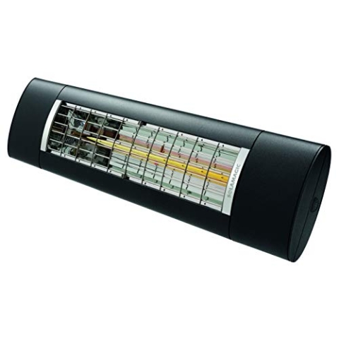 ETHERMA SOLAMAGIC® Infrarotstrahler S2, starker Outdoorstrahler mit 2500 W, Bluetooth-Steuerung, dimmbar, Maße (LxBxH): 866x200x92mm, Farbe: nano-anthrazit, SM-S2-2500BT-NA