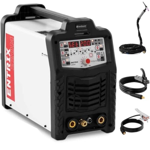 welbach ENTRIX 220M ALU Schweißgerät 220 A digital LED Puls AC DC Schweißgerät Aluminium Schweißgerät