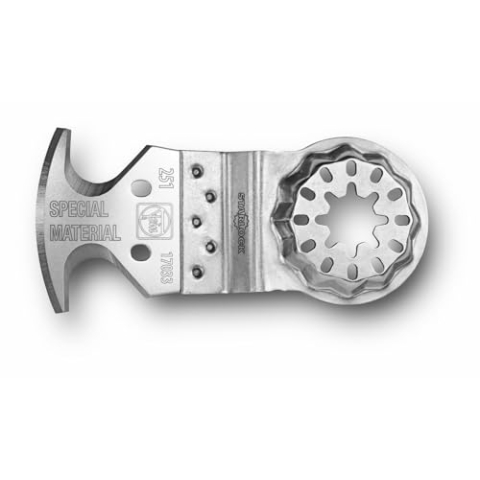 FEIN Multimesser Multifunzione VE 5 St., Mit drei Schneidflächen, Starlock Aufnahme, Zum Schneiden von Teppich, PVC-Boden, Karton, Bitumenschindeln und Dachpappe, 100% Qualität