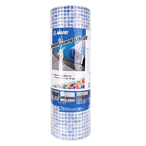 Mapei MAPEGUARD UM 35 Rolle 30m2 - Entkopplungsbahn, Membrane, Kunststoff, Keramik, Natursteine, Fliesen