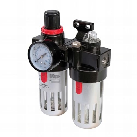 Silverline 245014 Luftfilterregler und -öler 150 ml