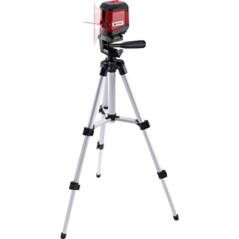 TOOLCRAFT CL8 Kreuzlinienlaser inkl. Stativ, selbstnivellierend Reichweite (max.): 8 m
