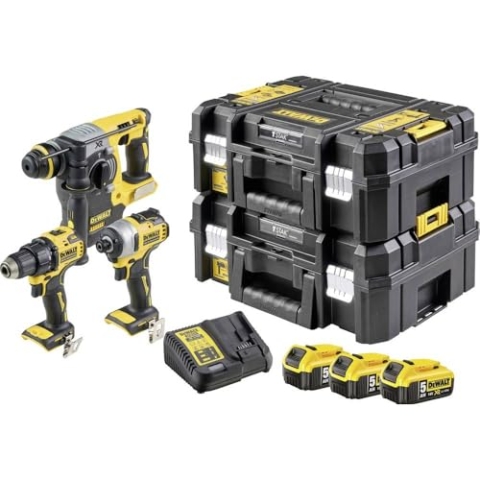 DEWALT DCK377P3T DCK377P3T-QW Akku-Bohrschrauber, Akku-Schlagschrauber, Akku-Kombihammer