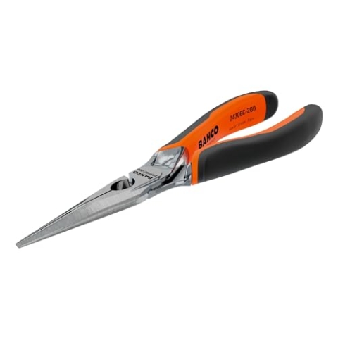 Bahco 2430 GC-160 IP Spitzzange/Backen 51mm, gebogen Schneidkraft → 1,6 mm, 1,8 mm, 3 mm 160 mm