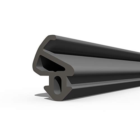 DQ-PP Fensterdichtung | Schwarz | 100 Meter | S-900 LB | PVC Fenster | Gummidichtug Dichtung Dichtband | Kunststofffensterdichtungen | ALU Profildichtung Türdichtung