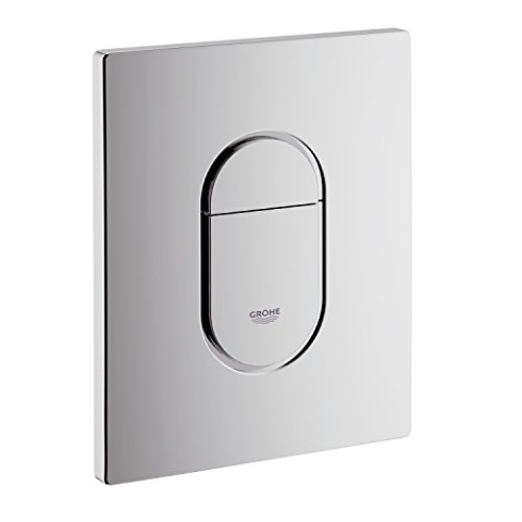 Grohe Arena Cosmopolitan | WC - Abdeckplatte | 38844000, Chrom, Klassische Größe