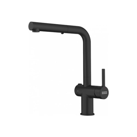 Franke 115.0669.769, Küchenarmatur Active L Twist pull out spray, Matte black
