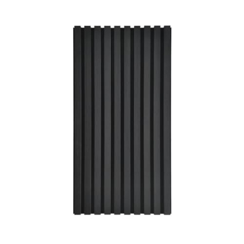 HOME DELUXE - Akustikpaneel SONIC Black Oak - 12 Paneele, Holz aus MDF, Filz aus Polyester, auf- und nebeneinader platzierbar I Schallschutzpaneel Akustikplatten Wandpaneel