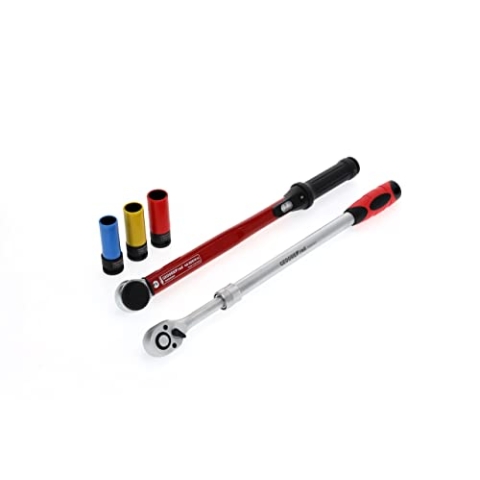 GEDORE red Radwechsel-Satz, Set 3-teilig, gefüllt, Werkzeug für KFZ-Handwerker, Reifenwechsel, R69003000