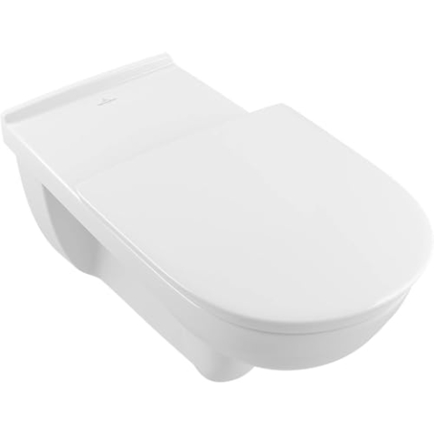 Villeroy & Boch O.NOVO Wand-WC Vita tief, 360 x 700 mm, spülrandlos, DirectFlush weiß