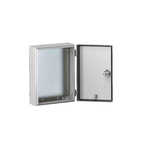 Rittal KX Stahl Wandgehäuse RAL 7035, grau IP66, HxBxT 600 mm x 300 mm x 155mm