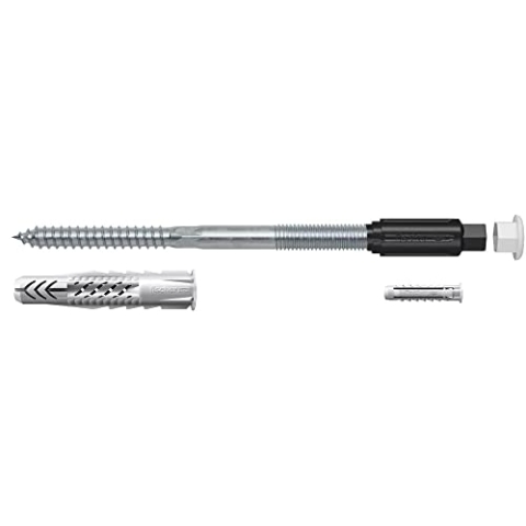 fischer Thermax 8/120 M6 - Abstandsmontagesystem zur Befestigung von leichten Lasten wie Leuchten und Bewegungsmeldern in Wärmedämmverbundsystemen - 20 Stück - Art.-Nr. 45688