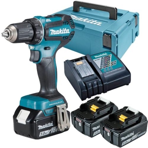Makita DDF485RTJ3 Akku-Bohrschrauber 18, 0V