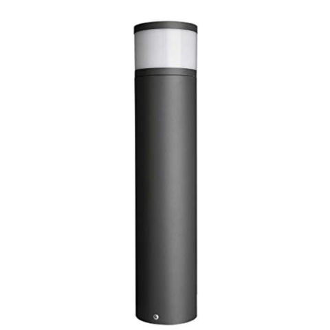 Deko-Light | Steckdosenturm Energieverteiler 2-Fach Höhe 47cm außen putdoor in inkl. 2 Steckdosen | Steckdosenturm dunkelgrau
