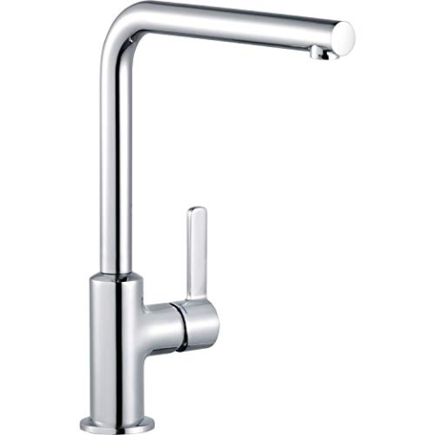 Kludi L-INE S 408030575 LINE-S Spültisch-Einhandmischer DN 15, Chrom