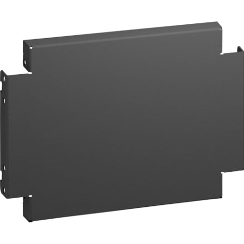 Rittal AX 2820.420 2 Stück Sockelleisten Abdeckung Stahlblech schwarz