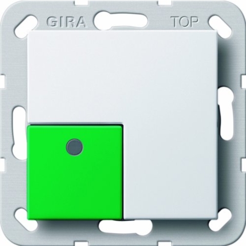 Gira 291103 Abstelltaster System 55, reinweiß