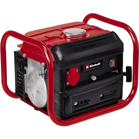 Einhell Stromerzeuger (Benzin) TC-PG 10/E5 (800 W Maximalleistung, 680 W max. Dauerleistung, 4 L Tank, 2-Takt-Motor, 1x 230 V, Überlastschutz)