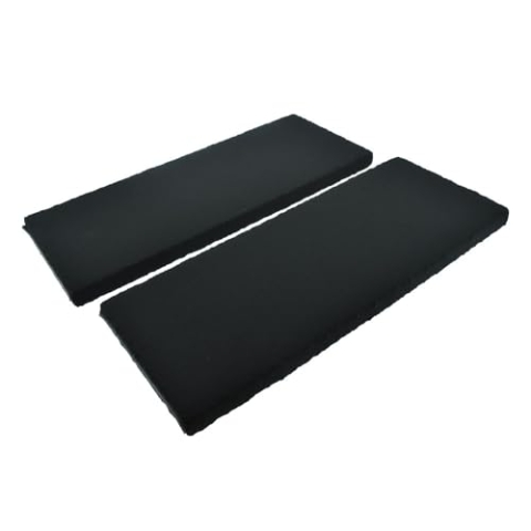 AllSpares Aktivkohlefilter (2 St.) für Dunstabzugshauben geeignet für Novy Monoblock 692060 (410x200x30mm)