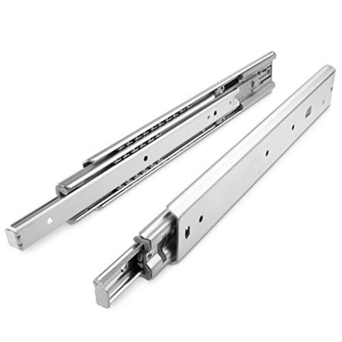 Junker 1 Paar Vollauszüge KV1-80-H53-L750-SC 750 mm Belastbar bis 80 Kg Schubladen Führung mit Soft-Closing