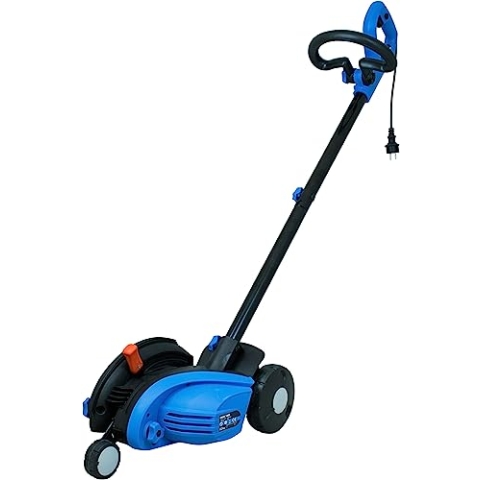 Güde Rasenkantenschneider GRKS 1400 (1200 W, 3-fach einstellbare Schnitttiefe (-13 / -25 / -38 mm), Messerdurchmesser 19 cm, Motordrehzahl: 4700 1/min, einstellbarer Zusatzhandgriff), Kabelgebunden