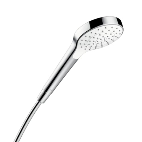 hansgrohe Croma Select S Duschkopf, Weiß/Chrom
