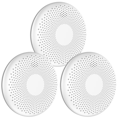 Aroha Safety Pro Kombination Rauchmelder und Kohlenmonoxid Melder - 10 Jahre Batterie - Kombinationsmelder, CO Melder & Feuermelder - 3 Set